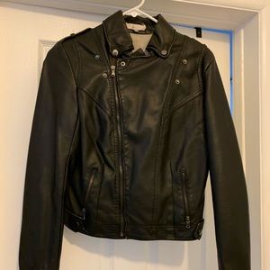 Vegan Leather Jacket